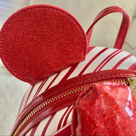 LastOne Peppermint Candy Disney Loungefly Backpack - Picture 12 of 14